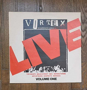 Various – Live At The Vortex - Volume One LP 12", произв. England