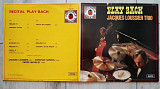 JACQUES LOUSSIER TRIO - CHRISTIAN GARROS PIERRE MICHELOT PLAY BACH ( DECCA 115 251/52 ) G/F 1965