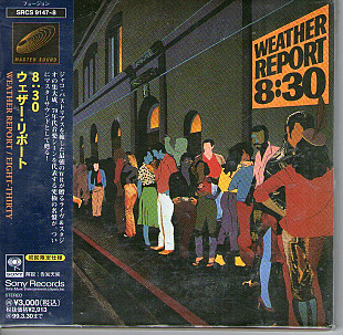 Weather Report – 8:30, Japan, paper sleeve