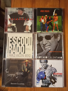 CD Adriano Celentano 11шт. разных.