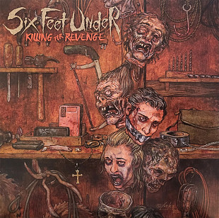 Six Feet Under - Killing For Revenge Black Vinyl Запечатан