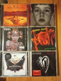 Alice In Chains 1992/Bad Religion 1996/Crazy Town 1999/Guano Apes 2000/Foo Fighters 2002 + 2005(2CD!