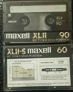 Кассеты Maxell type II 2шт.