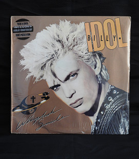 Billy Idol Whiplash Smile LP 1986 USA пластинка SEALED в плёнке оригинал