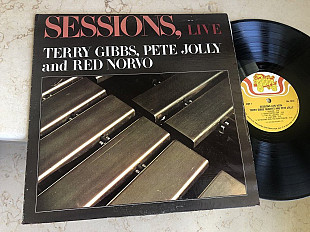 Terry Gibbs, Pete Jolly And Red Norvo – Sessions, Live ( USA ) JAZZ LP