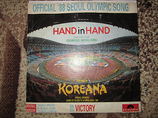 Koreana – Hand In Hand --- producer – Giorgio Moroder