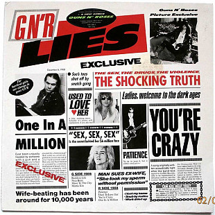 Вінілова платівка Guns N' Roses – G N' R Lies кольоровий