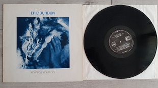 ERIC BURDON RUN FOR YOUR LIFE ( METRONOME 887 721-1 ) 45 RPM 3 TRACKS 1988 GERMANY