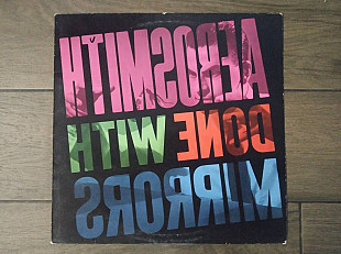 Aerosmith - Done With Mirrors LP Geffen Rec 1985 EUR