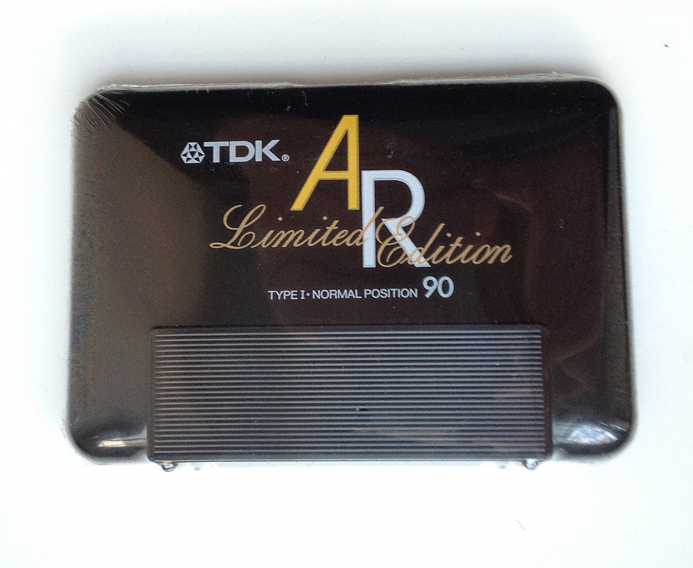 Аудиокассета TDK AR 90 Limited Edition | Новые кассеты на Vinyl.com.ua