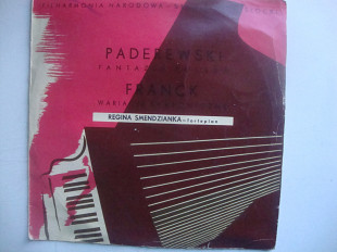 REGINA SMENDZIANKA FORTEPIANO PADEREWSKI FRANCK