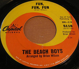 The Beach Boys ‎– Fun, Fun, Fun
