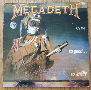 Megadeth So Far, So Good, So What? UK first press lp vinyl