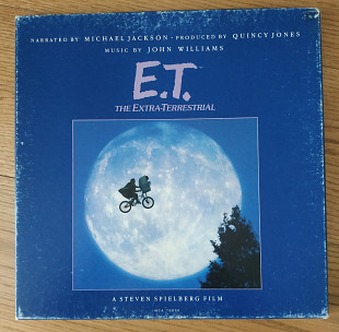 Michael Jackson E.T. Original Soundtrack UK first press lp vinyl book poster