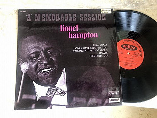 Lionel Hampton – A Memorable Session ( JAZZ ) LP