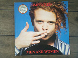 Simply Red - Man And Women LP Elektra 1987 Europe