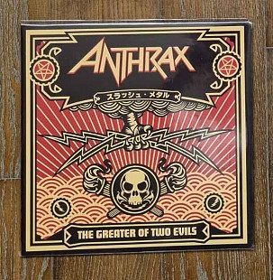 Anthrax – The Greater Of Two Evils 2LP 12", произв. Europe