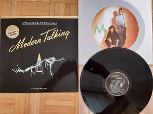 MODERN TALKING IN THE MIDDLE OF NOWHERE - 4TH ALBUM ( HANSA 209 039 A2/B2 ) 1986 GERMANY