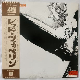 Led Zeppelin 1969 (Re 1976, Atlantic P-10105A, OBI, Insert, Poster, Matrix P-8041A1/A2, Japan)