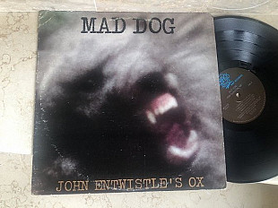 John Entwistle's Ox ‎– Mad Dog ( USA ) LP