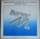 Boney M. Reunion '88 – Greatest Hits Of All Times - Remix '88 (Hansa – 209 426, Germany) EX+/NM-