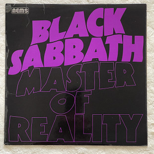 Black Sabbath – Master Of Reality 1971 RE 1976 NEMS – NEL 6004 EX+/EX+