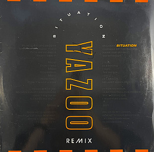 Yazoo - Situation (Remix) (Mute INT 126.951, 12 yaz 4) 12" House, Techno