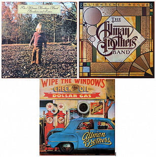 3 виниловые пластинки (ЛОТ) - The Allman Brothers Band