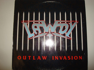 LAWDY- Outlaw Invasion 1990 Germany Orig.Rock Heavy Metal