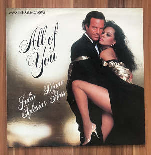 Diana Ross & Julio Iglesias - All Of You. NM- / NM -