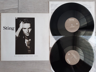 STING ( THE POLICE ) …NOTHING LIKE THE SUN 2 LP ( A&M 393912-1 ) 2 OIS 1987 GERMANY