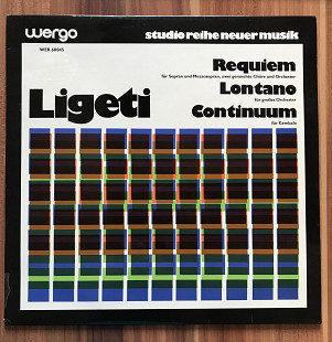 Ligeti - Reguiem Lontano Continuum. NM / NM