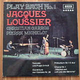 Jacgues Loussier Trio - Play Bach -1 NM / NM -