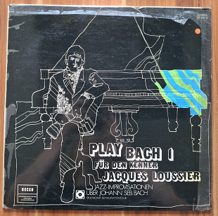 Jacgues Loussier -Play Bach 1 Für Den Kenner NM -/ NM - АКЦИЯ - 20 %