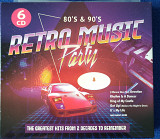 RETRO MUSIC PARTY 80's & 90's, 6CD Box set.