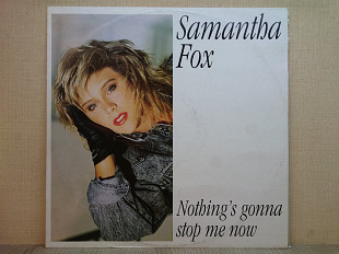 Вінілова платівка Samantha Fox – Nothing's Gonna Stop Me Now (12") 1987