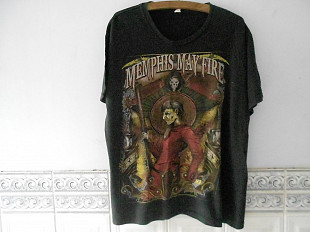 Футболка "Memphis May Fire" (100% cotton, XL, India) б/у