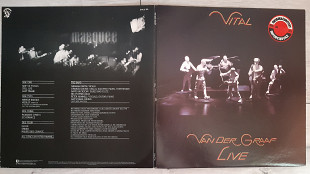 VAN DER GRAAF GENERATOR ( PROG ROCK ) VITAL VAN DER GRAAF GENERATOR LIVE 2 LP ( CHARISMA CVLD 101