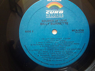 Billy Burnette Soldier of love