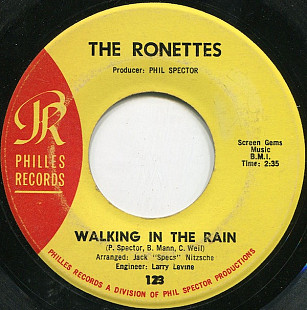 The Ronettes ‎– Walking In The Rain