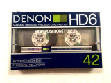 Аудіокасета DENON HD6 42 Type I Normal position cassette касета
