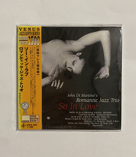 Редкий CD Venus Japan John Di Martino Romantic Jazz Trio - SO IN LOVE
