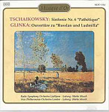 Pyotr Ilyich Tchaikovsky + Mikhail Ivanovich Glinka ( France ) "Pathétique" "Russlan and Ludmilla"