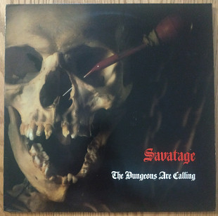 Savatage The Dungeons Are Calling UK first press lp vinyl