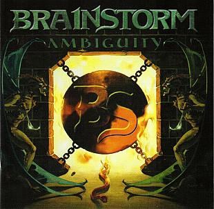 Brainstorm – Ambiguity (LP Orange With Black Marbled, Single Sided Orange With Black Marbled, Album,