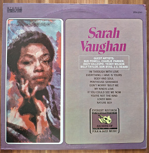 Sarah Vaughan - Sarah Vaughan UK NM / NM - АКЦИЯ - 15%