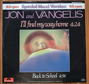 Jon And Vangelis - I'll Find My Way Home NM / NM - АКЦИЯ - 15%