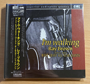 Редкий CD Ray Brown And His West Coast All-Star Giants ‎– I'm Walking XRCD PROMO