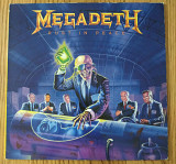 Megadeth Rust in Peace UK first press lp vinyl