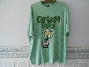 Футболка "Green Day" (100% cotton, XL, Bangladesh) б/у
